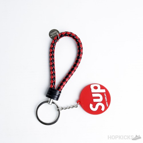 Supreme 3D Rubber Patch With Hook Keychain
